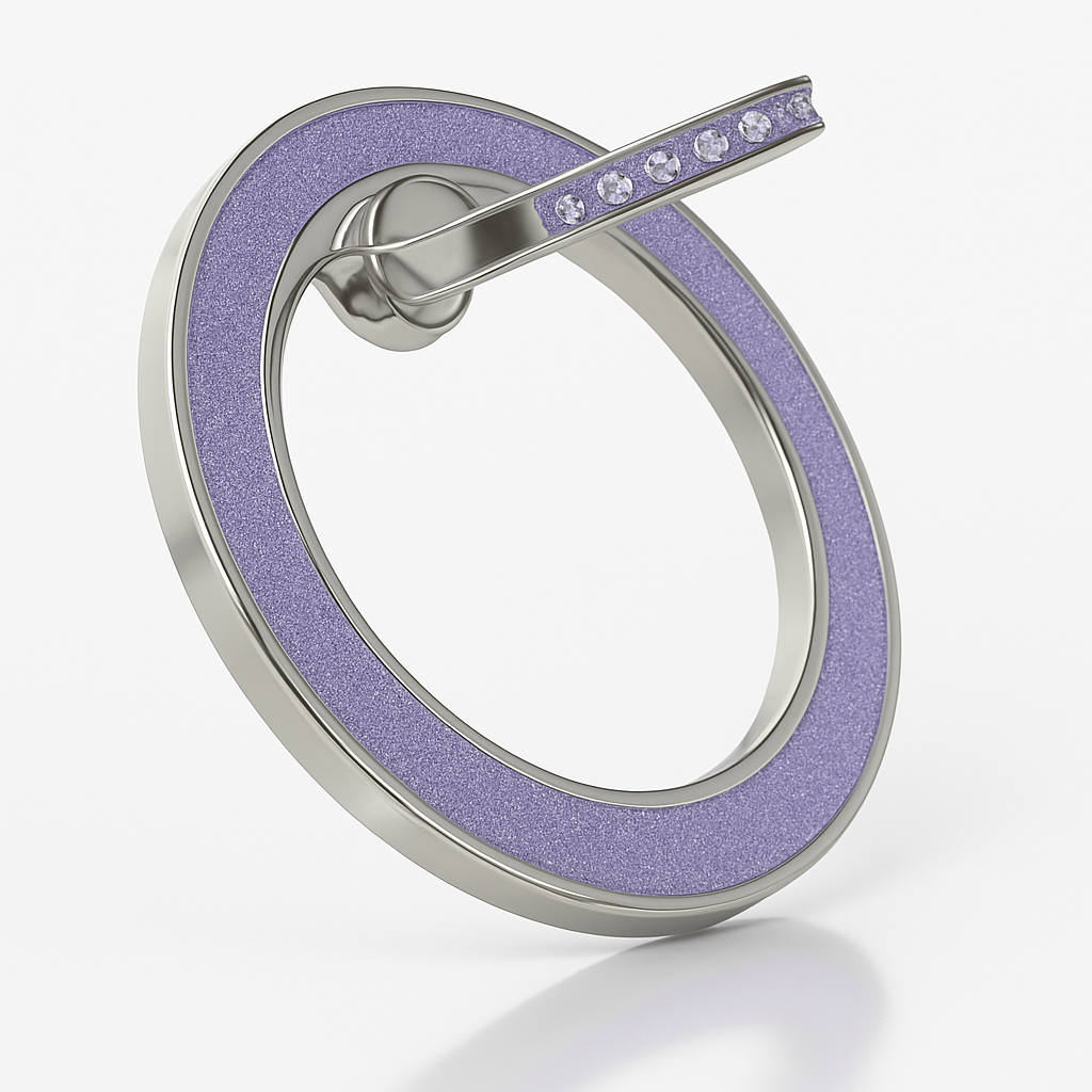 Magnetic Phone Ring: Glitter Edition